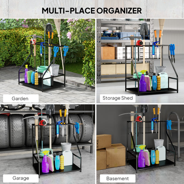 3-Tier Garden Tool Storage Tower