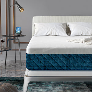 10-inch mattress with jacquard fabric cover in a box - full size