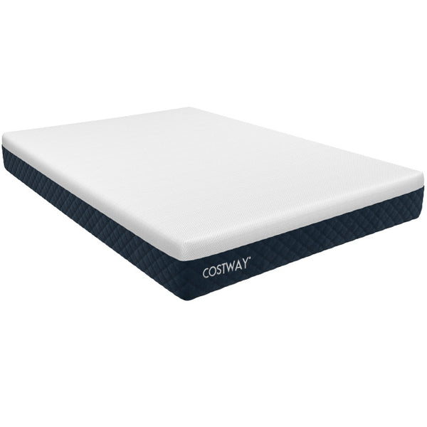 10-inch mattress with jacquard fabric cover in a box - full size