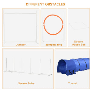 5 Piece Dog Agility Training Kit