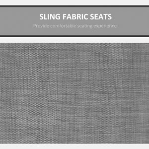 3-seater swing with high backrest and adjustable canopy, dark grey