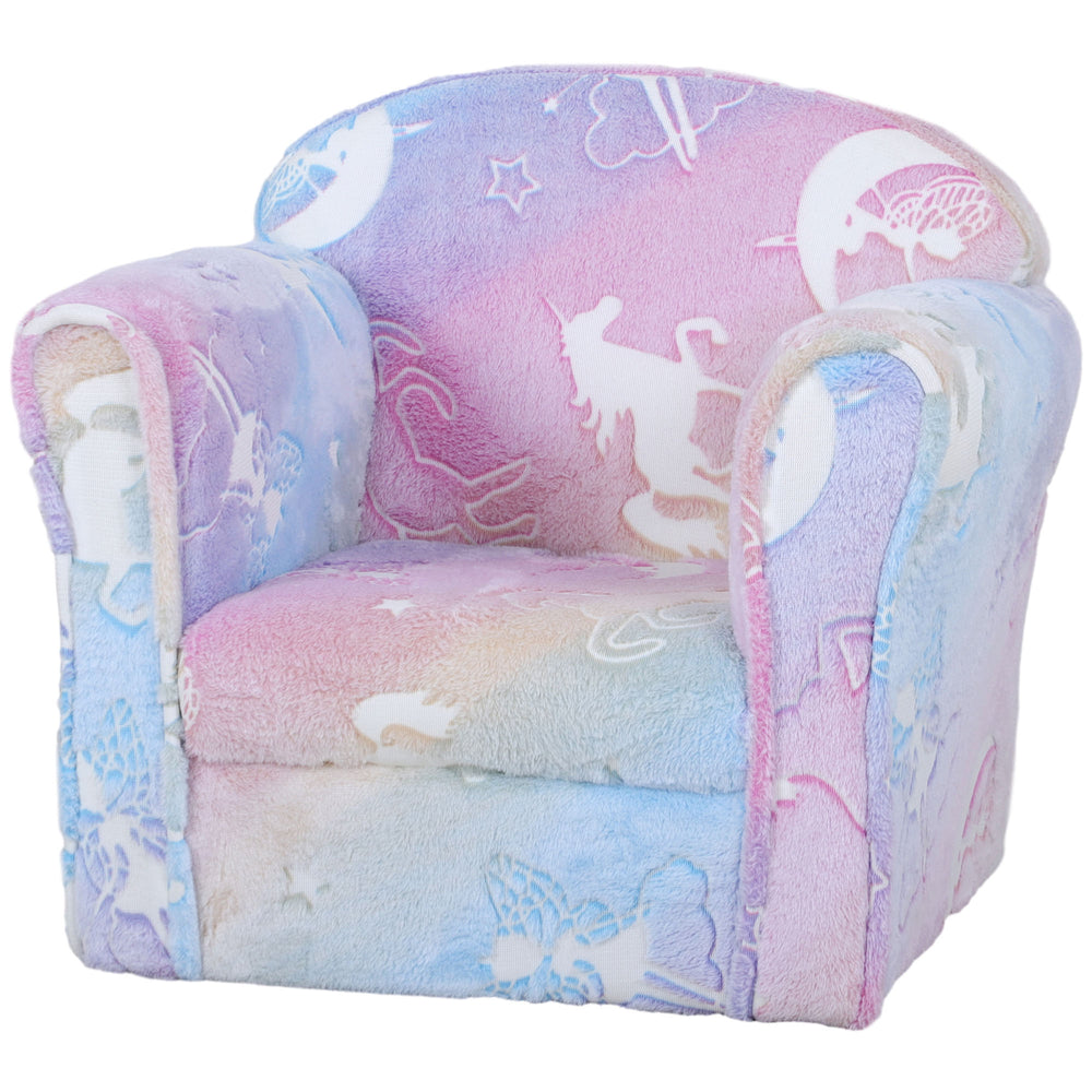Toddler chair, bright fairy design