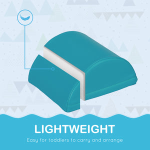 11 soft play blocks for climbing and crawling