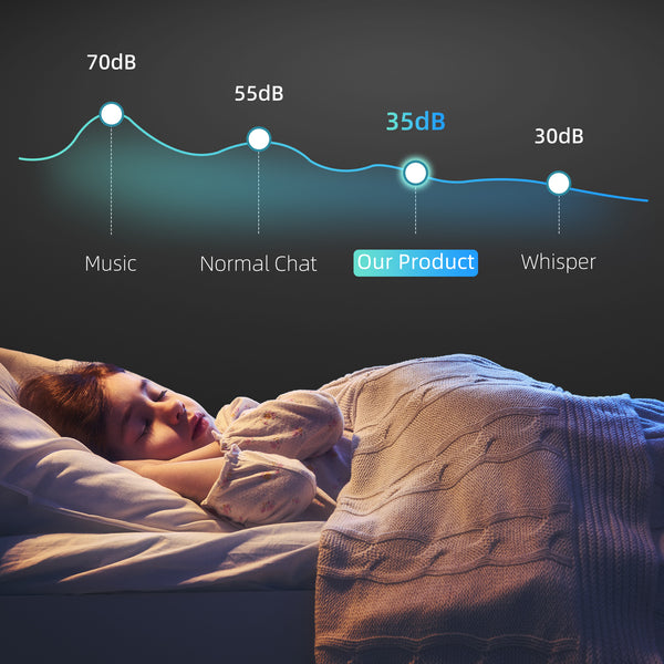 Quiet 8-bottle wine refrigerator with glass door and temperature control