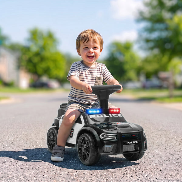 Police car ride-on with music, 18 to 36 months