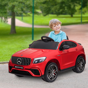 Mercedes Benz AMG GLC63S Coupe 12V with remote control, red