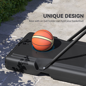 Soozier basketball hoop adjustable in height from 1.5 to 3 m