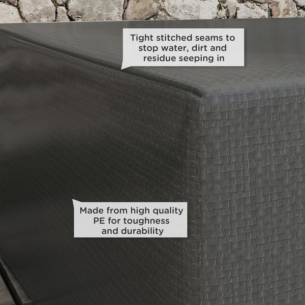Large Patio Furniture Covers, Outdoor Furniture Covers, Garden Set Protector Waterproof Anti-UV Protection, Grey