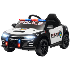 12V Electric Police Car with Remote Control and Sirens