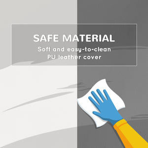 2-Piece Foam Play Set for Kids, Light Grey