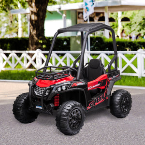 12V Red Off-Road Electric Car