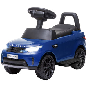 Land Rover 6V Toddler Ride-On with Musical Horn and Headlights, Blue