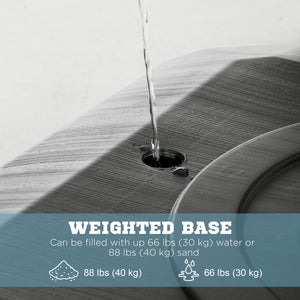 Portable Outdoor Basketball Hoop with Stand and Backboard