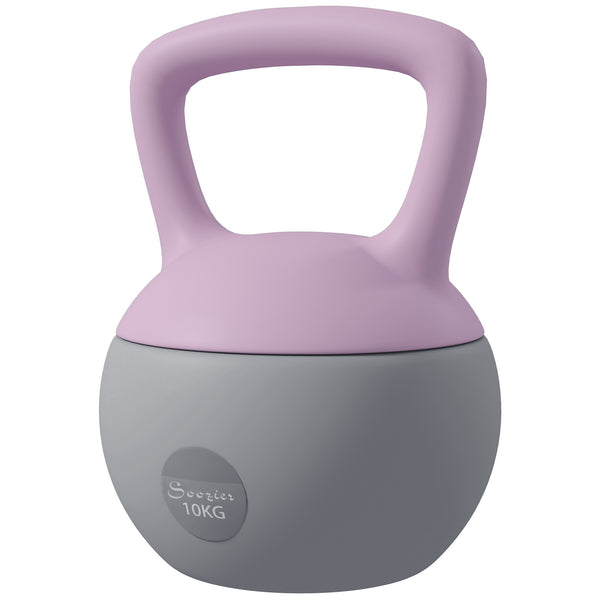 22 lb kettlebell with non-slip handle and stable base – Purple