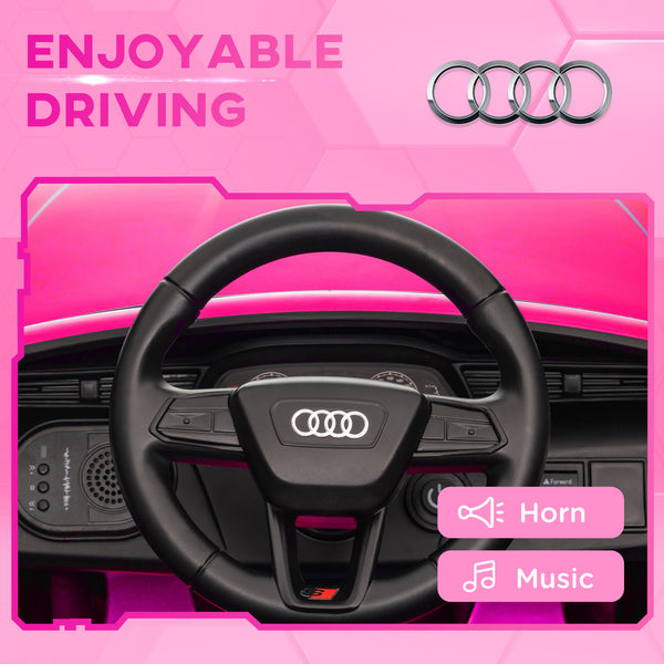 Licensed Audi Q8 Etron Sportback 12V, Pink