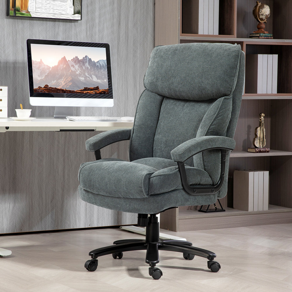 Sturdy office chair, grey
