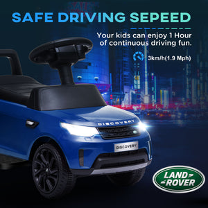 Land Rover 6V Toddler Ride-On with Musical Horn and Headlights, Blue