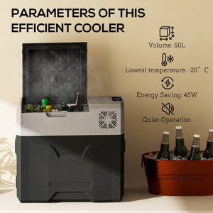 50-litre 12/24V electric cooler