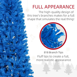 7ft Blue Artificial Christmas Tree
