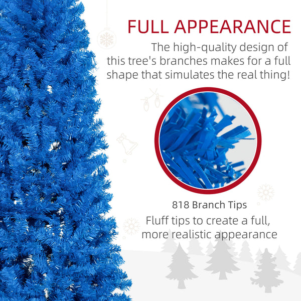 7ft Blue Artificial Christmas Tree