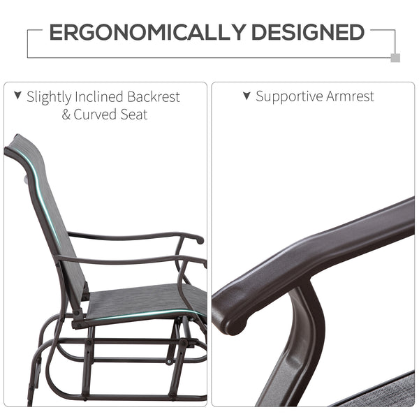 Rocking chair, grey