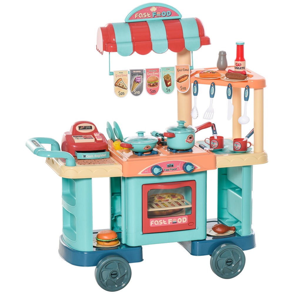Fast food carts with 50 accessories