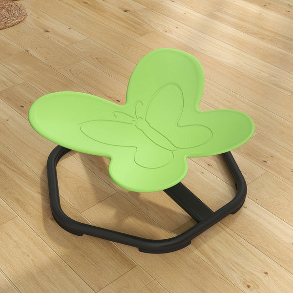 Green Butterfly Swivel Chair for Kids