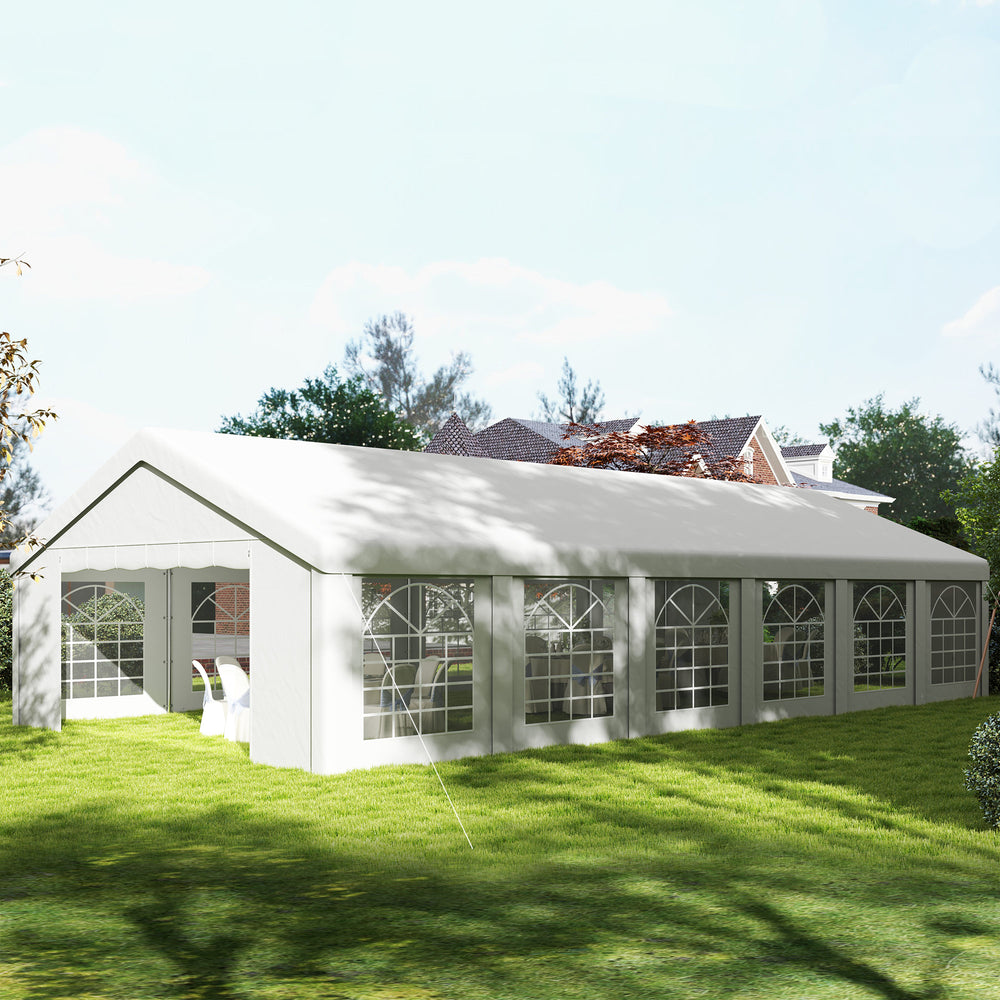 20' x 40' Party Tent with 12 Removable Sidewalls for Parties, Weddings, Events