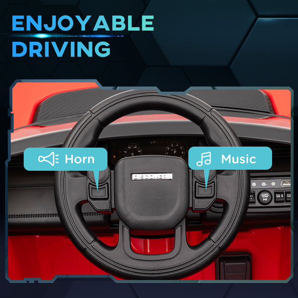 Land Rover Discovery Sport 12V Licensed with Remote Control, Red