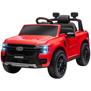 Ford Ranger 12V with rear storage, remote control, red