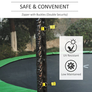 Replacement safety net for 12-foot trampoline 