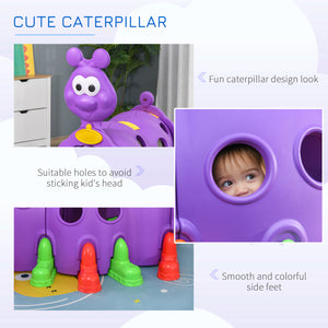 Lion Tunnel for children aged 3 to 6, purple