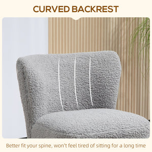 Living room armchair with soft padding and gold legs, anthracite gray