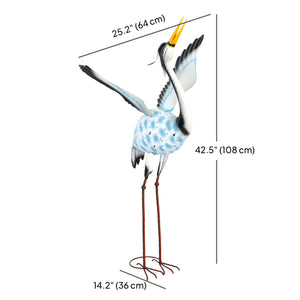Flying Crane Statue