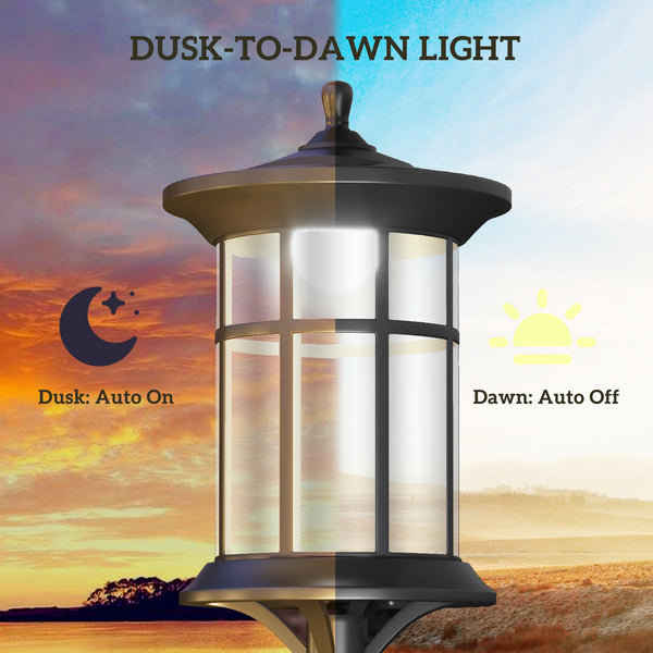 Outdoor solar lamp 