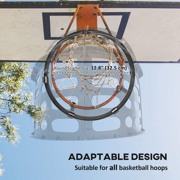 Basketball Hoop Ball Return System