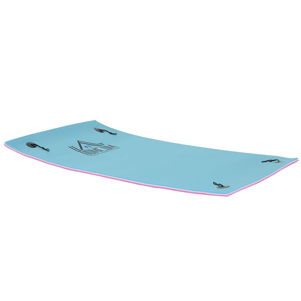 Floating mat 7.5 x 4 ft, blue