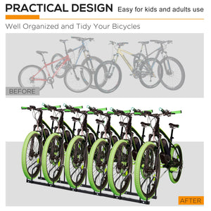 6-bike rack, black