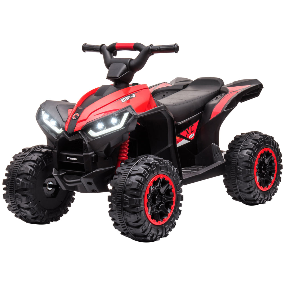 12V quad with music, headlights, red