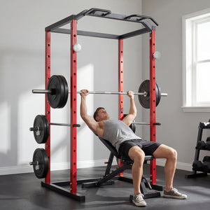 Power cage with 454 kg (1000 lbs) capacity and adjustable height