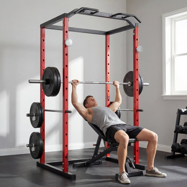 Power cage with 454 kg (1000 lbs) capacity and adjustable height