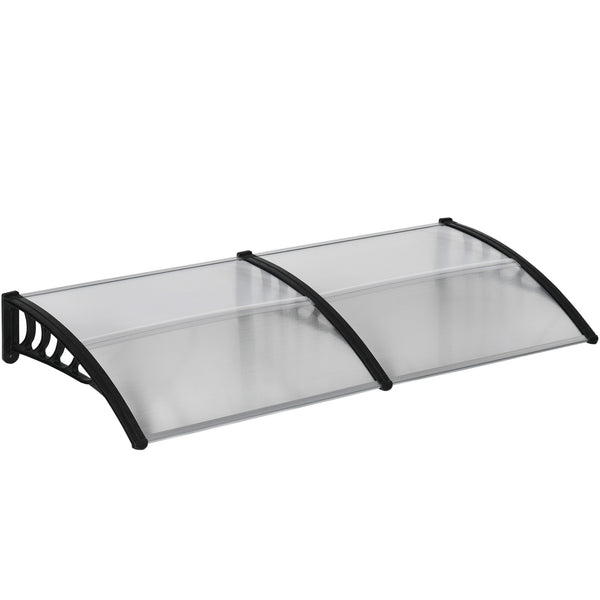 6.6 x 3.1 ft Clear Polycarbonate Door Canopy