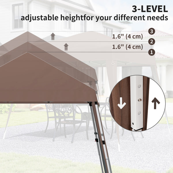 8 x 8 folding tent with a carrying bag
