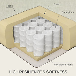 Modern corner sofa with right chaise longue, wooden legs, cream white