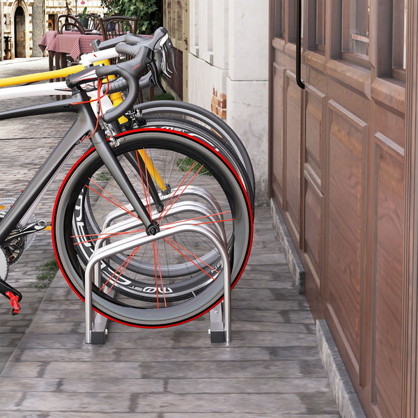 3-bike rack, silver