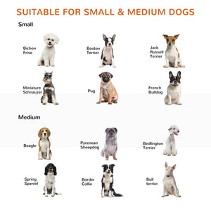 Freestanding wooden pet gate with 3 foldable panels