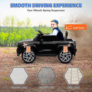 Chevrolet Silverado RST 12V Licensed with Remote Control, Black